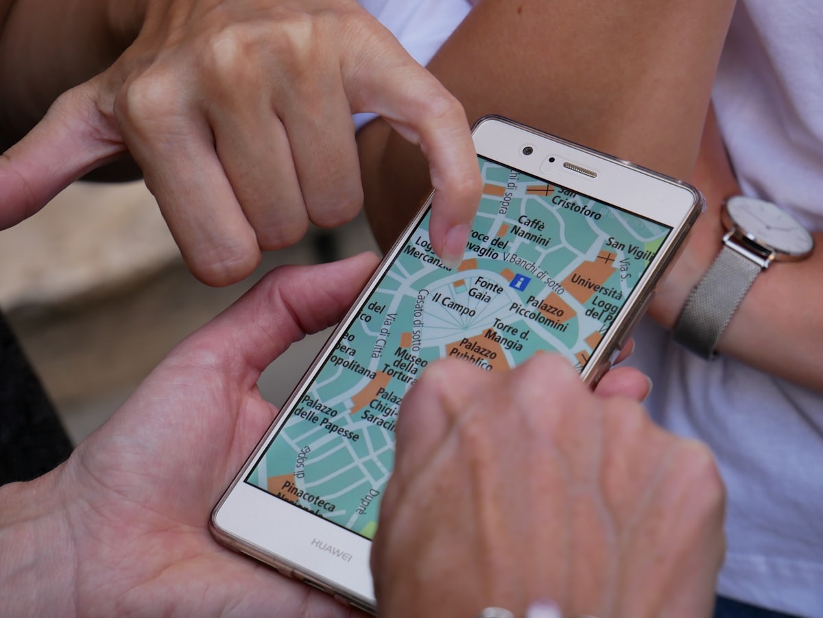 Captura del itinerario
